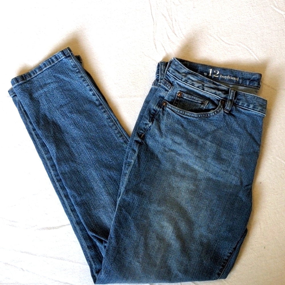 Anne Taylor Loft Boyfriend Jeans